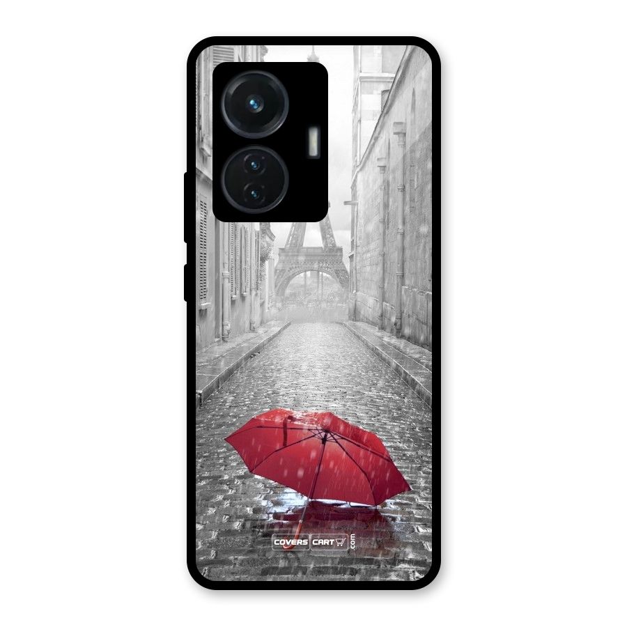 Umbrella Paris Glass Back Case for iQOO Z6 44W