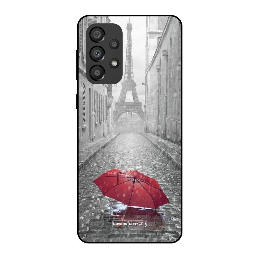 Umbrella Paris Metal Back Case for Galaxy A33 5G