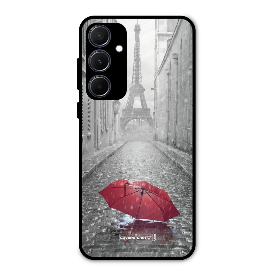 Umbrella Paris Metal Back Case for Galaxy A35