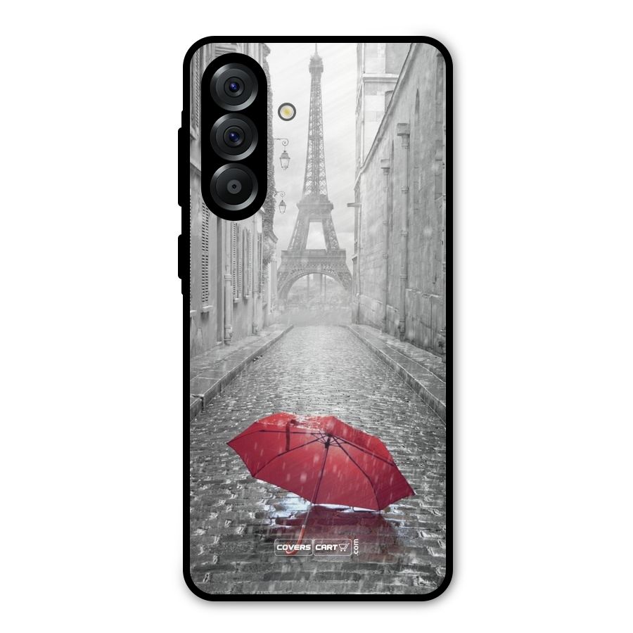 Umbrella Paris Metal Back Case for Galaxy A56