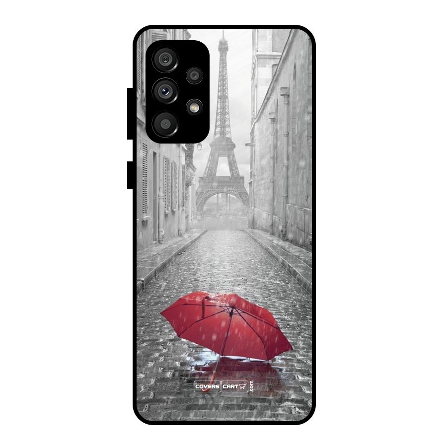 Umbrella Paris Metal Back Case for Galaxy A73 5G