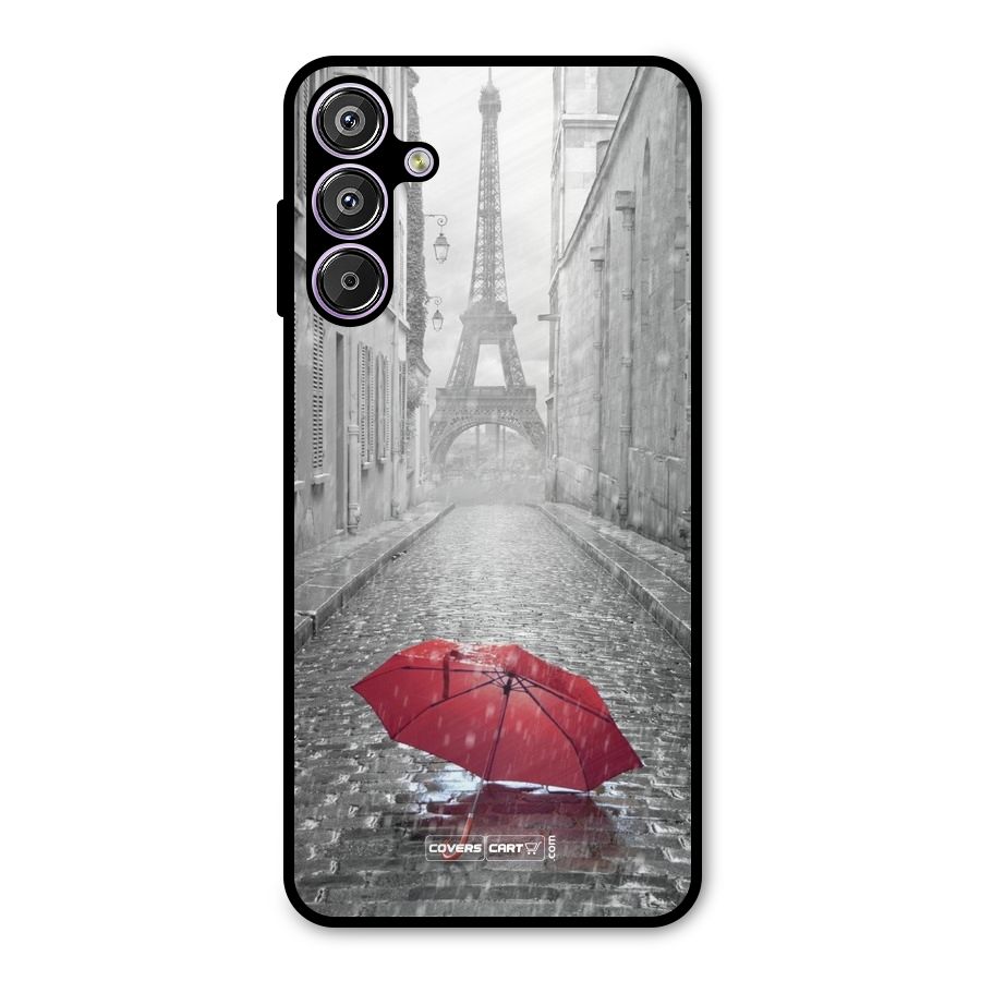 Umbrella Paris Metal Back Case for Galaxy F15