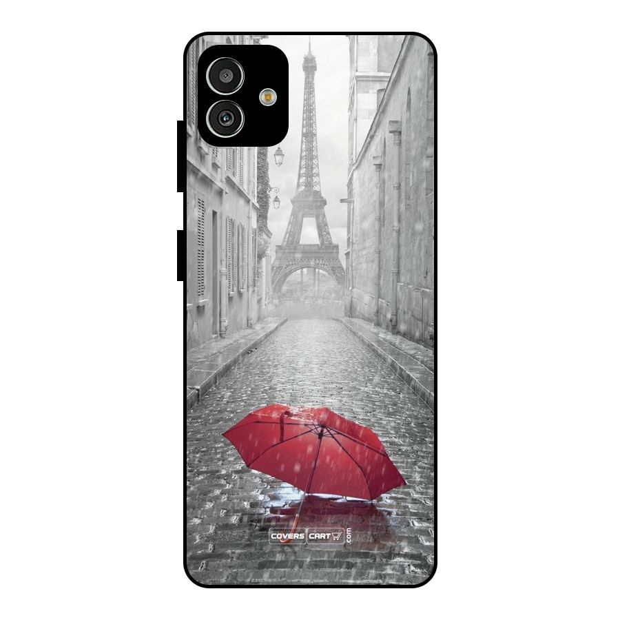 Umbrella Paris Metal Back Case for Galaxy M13 5G