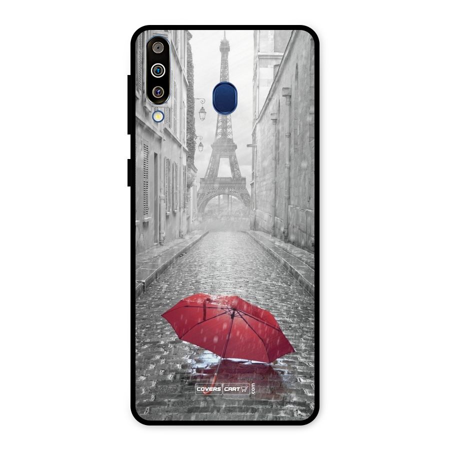Umbrella Paris Metal Back Case for Galaxy M30