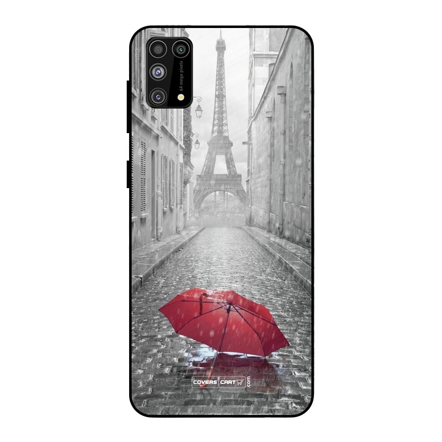 Umbrella Paris Metal Back Case for Galaxy M31