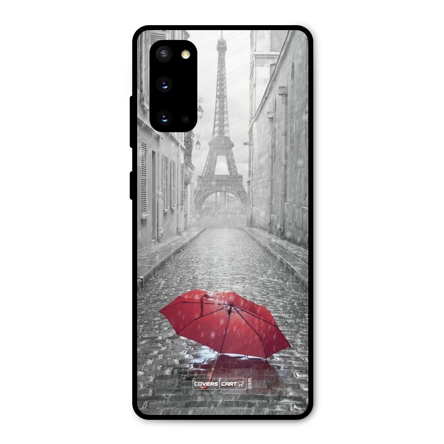 Umbrella Paris Metal Back Case for Galaxy S20