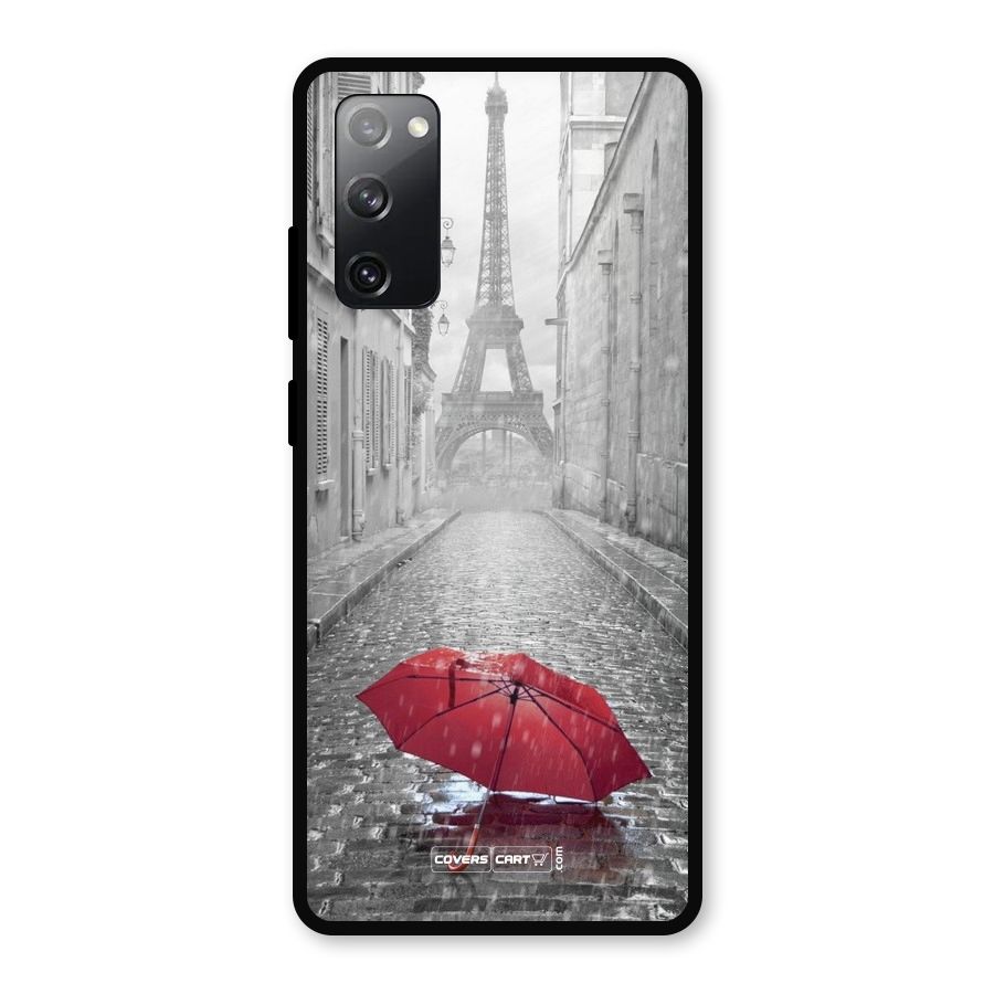 Umbrella Paris Metal Back Case for Galaxy S20 FE 5G