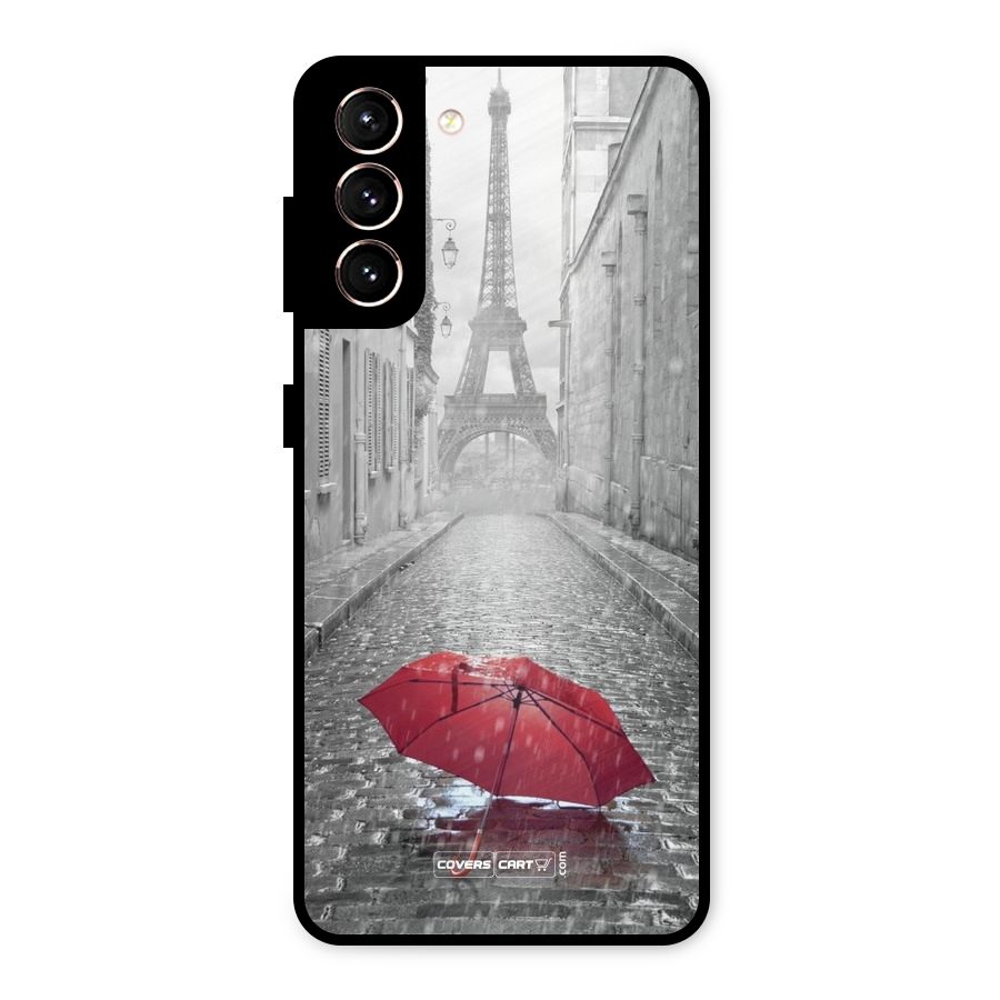 Umbrella Paris Metal Back Case for Galaxy S21 5G