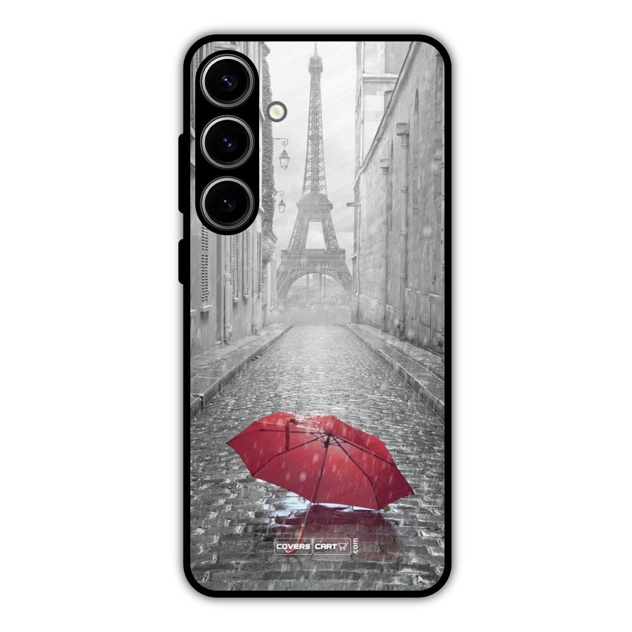 Umbrella Paris Metal Back Case for Galaxy S24 Plus