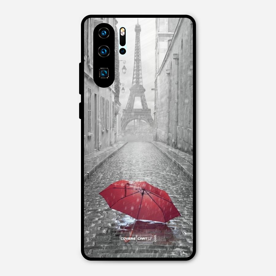 Umbrella Paris Metal Back Case for Huawei P30 Pro