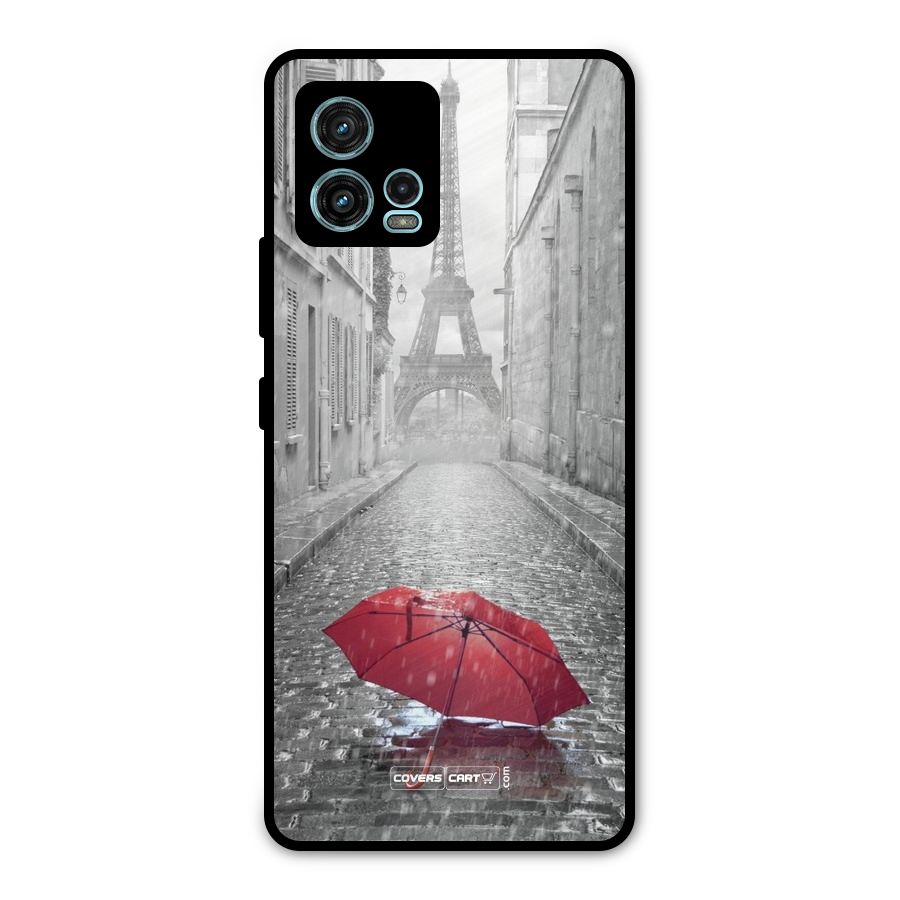 Umbrella Paris Metal Back Case for Moto G72
