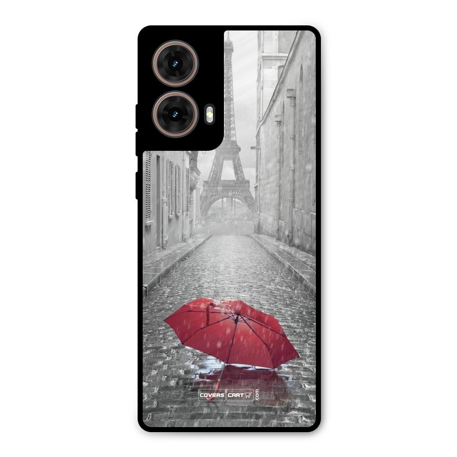 Umbrella Paris Metal Back Case for Moto G85