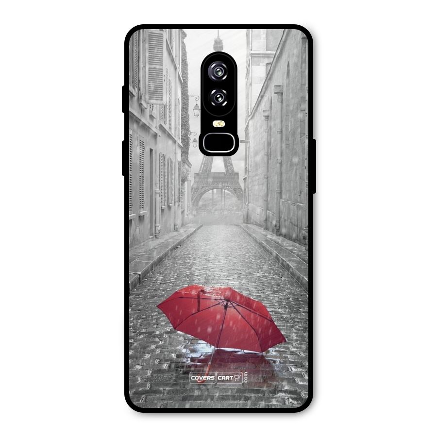 Umbrella Paris Metal Back Case for OnePlus 6