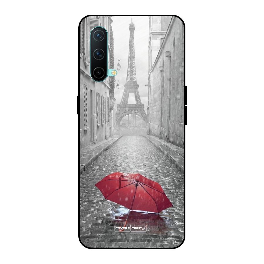 Umbrella Paris Metal Back Case for OnePlus Nord CE 5G