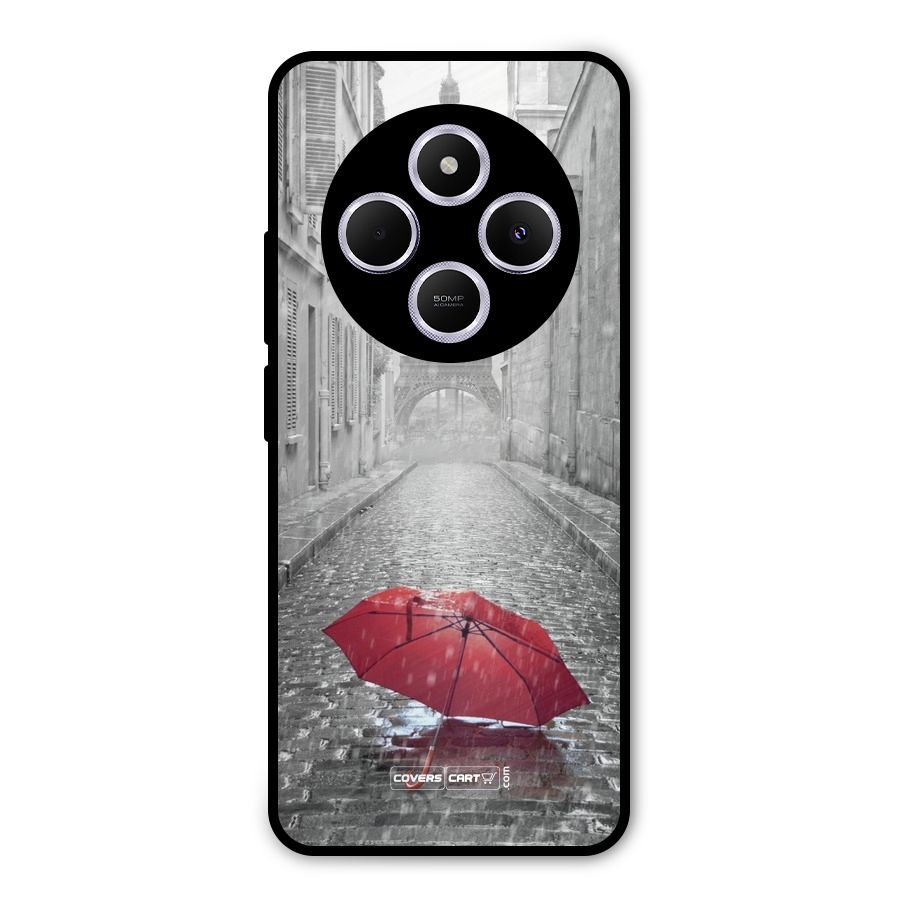 Umbrella Paris Metal Back Case for Poco C75 5G