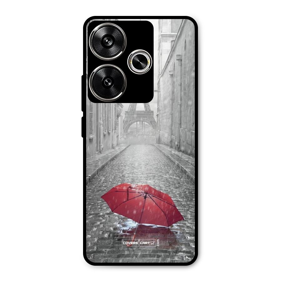 Umbrella Paris Metal Back Case for Poco F6
