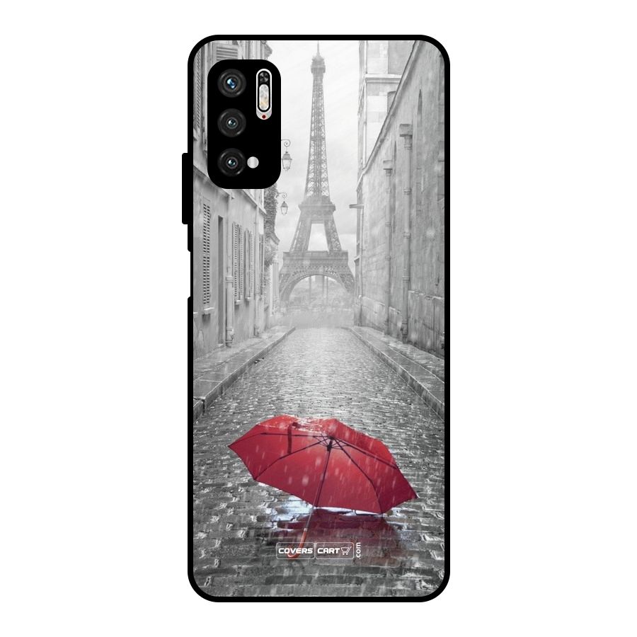 Umbrella Paris Metal Back Case for Poco M3 Pro 5G