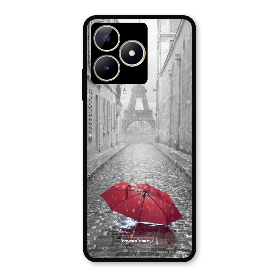 Umbrella Paris Metal Back Case for Realme C53