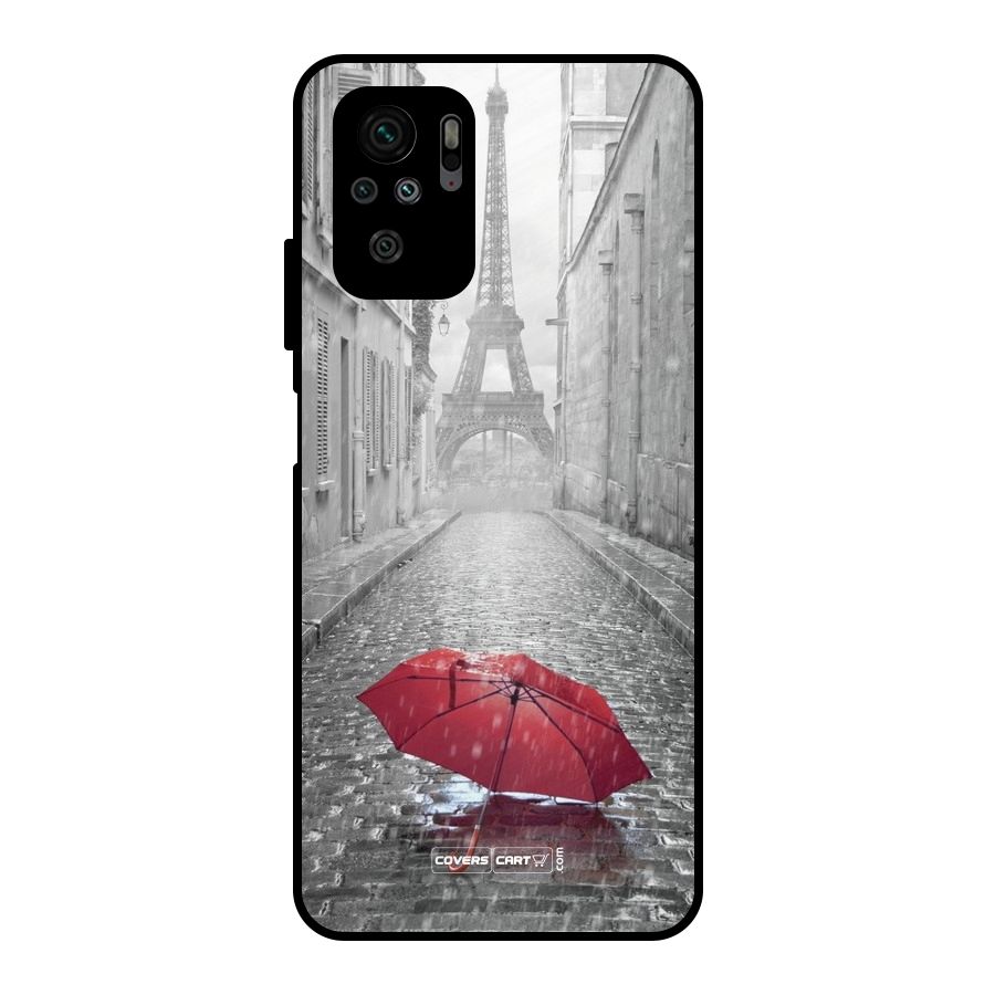 Umbrella Paris Metal Back Case for Redmi Note 10S