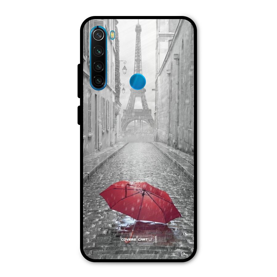 Umbrella Paris Metal Back Case for Redmi Note 8