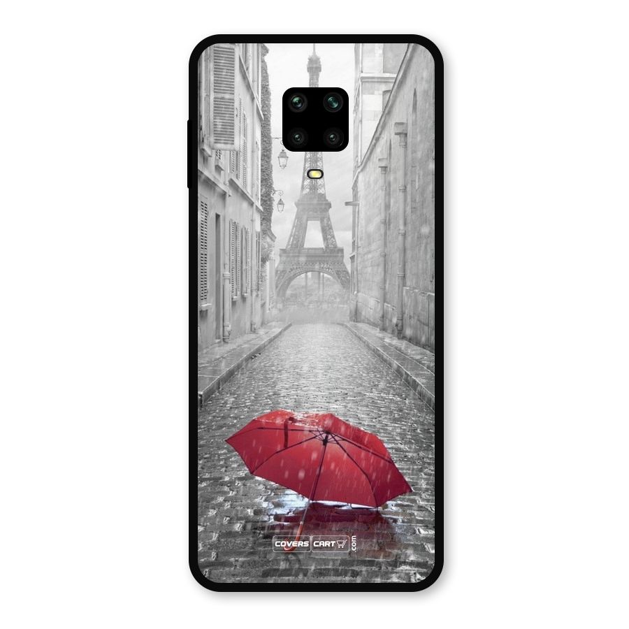 Umbrella Paris Metal Back Case for Redmi Note 9 Pro Max
