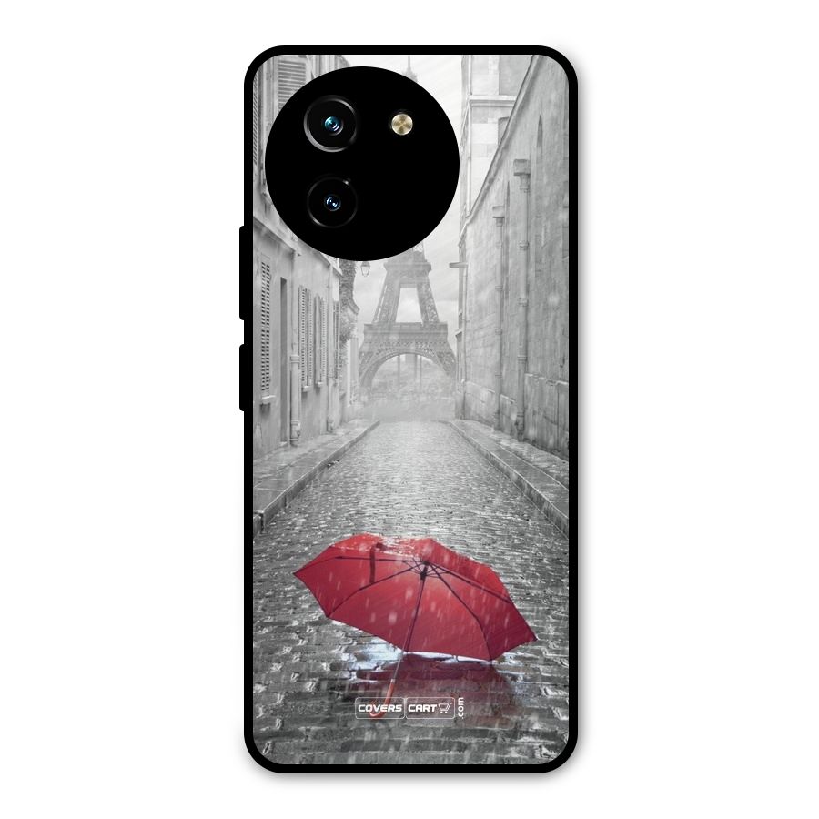 Umbrella Paris Metal Back Case for Vivo Y200i