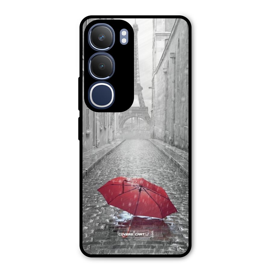 Umbrella Paris Metal Back Case for Vivo Y29