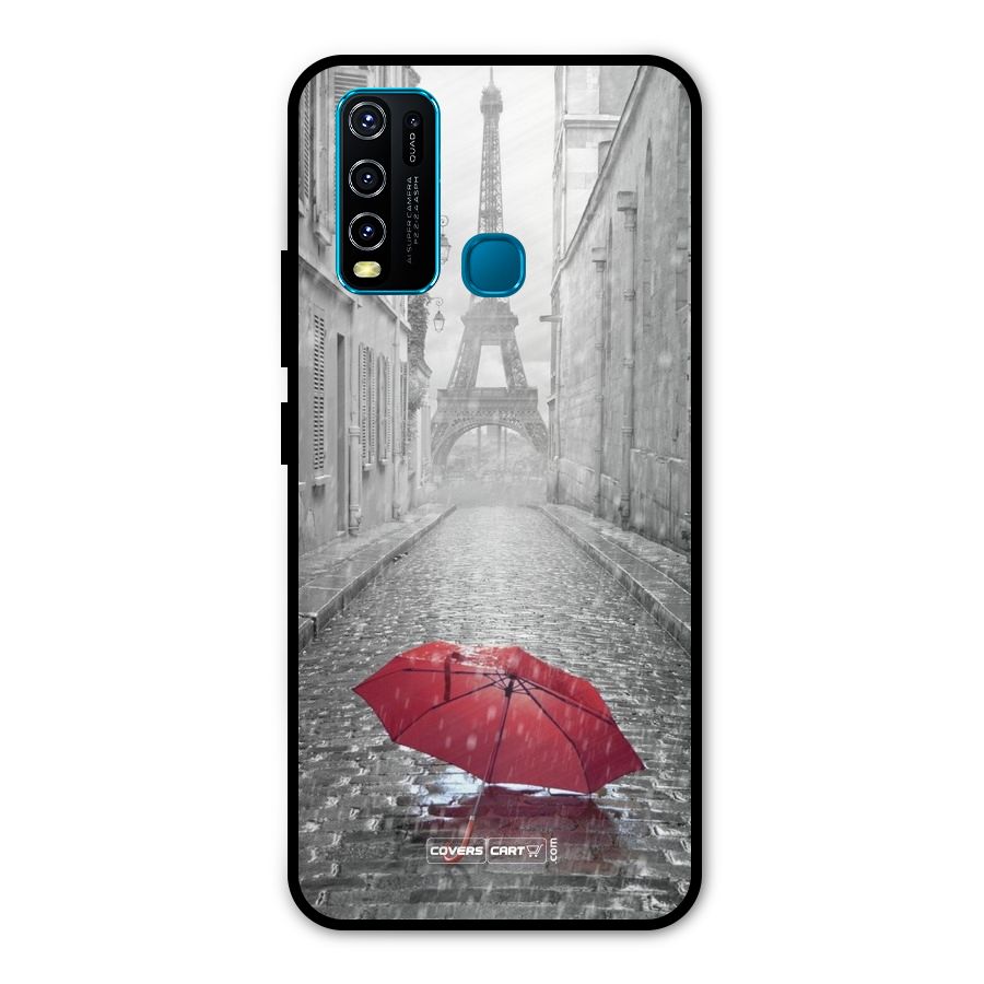 Umbrella Paris Metal Back Case for Vivo Y50