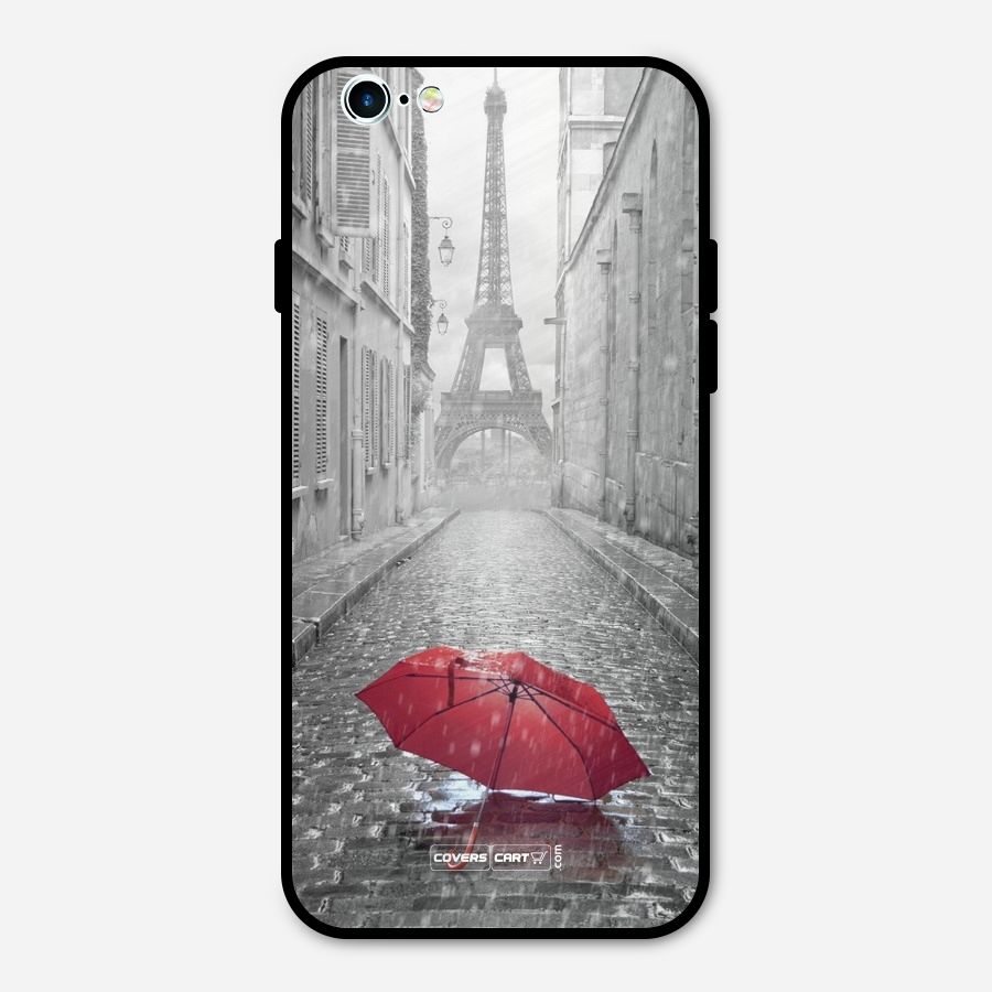 Umbrella Paris Metal Back Case for iPhone 6 6s