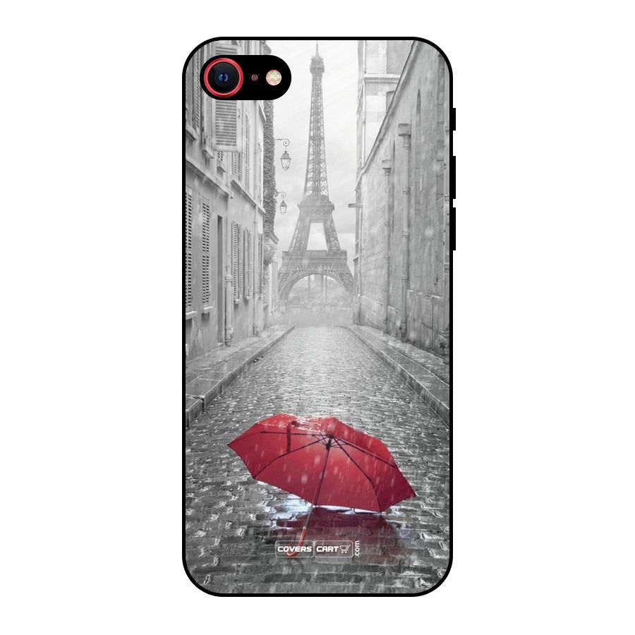 Umbrella Paris Metal Back Case for iPhone 7