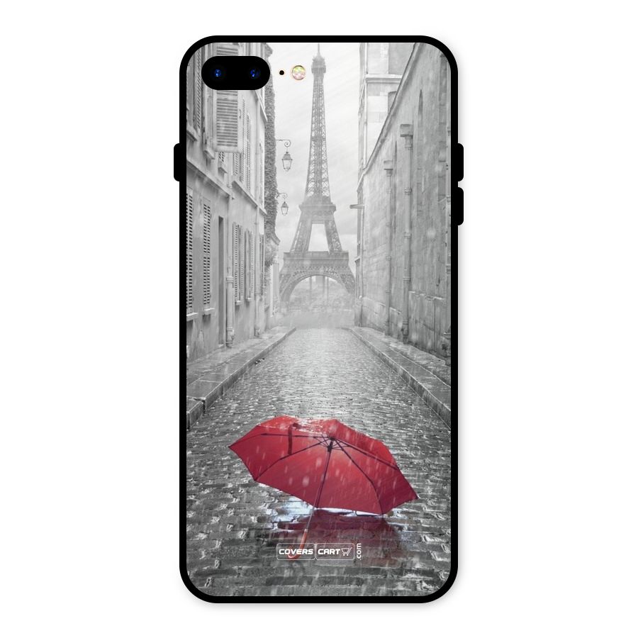 Umbrella Paris Metal Back Case for iPhone 7 Plus