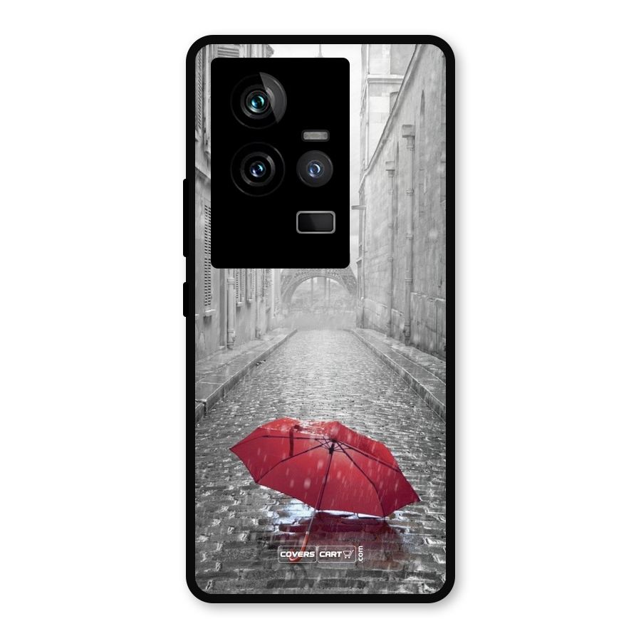 Umbrella Paris Metal Back Case for iQOO 11 5G