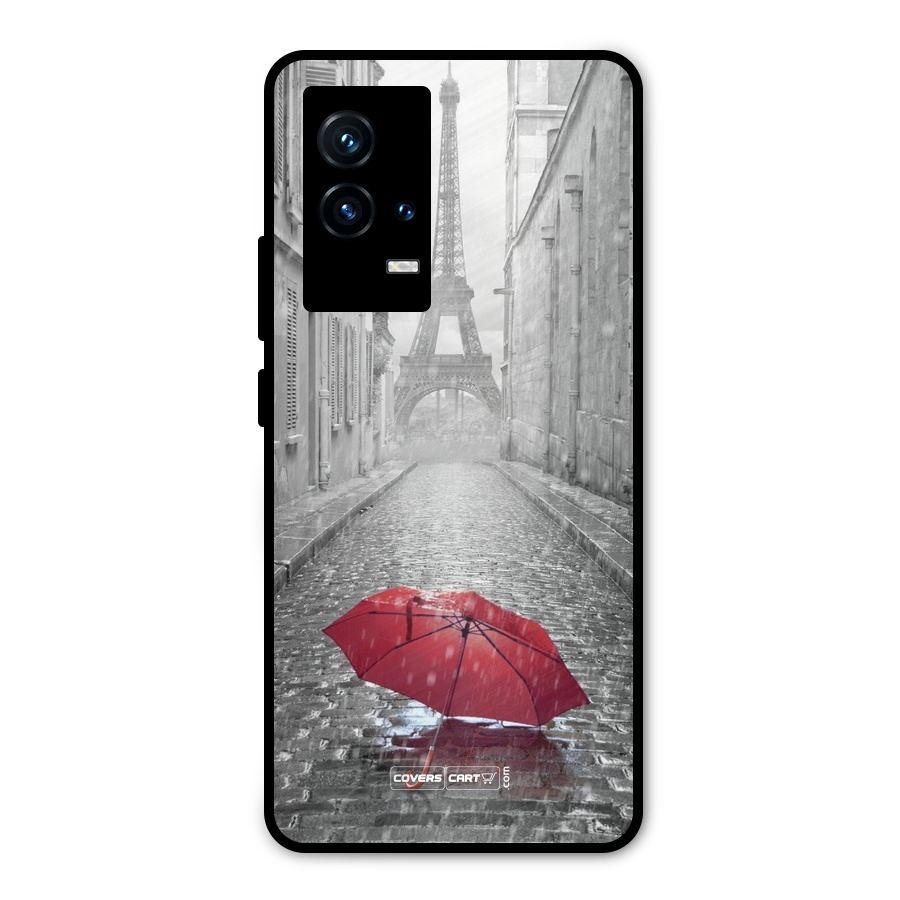 Umbrella Paris Metal Back Case for iQOO 9 5G