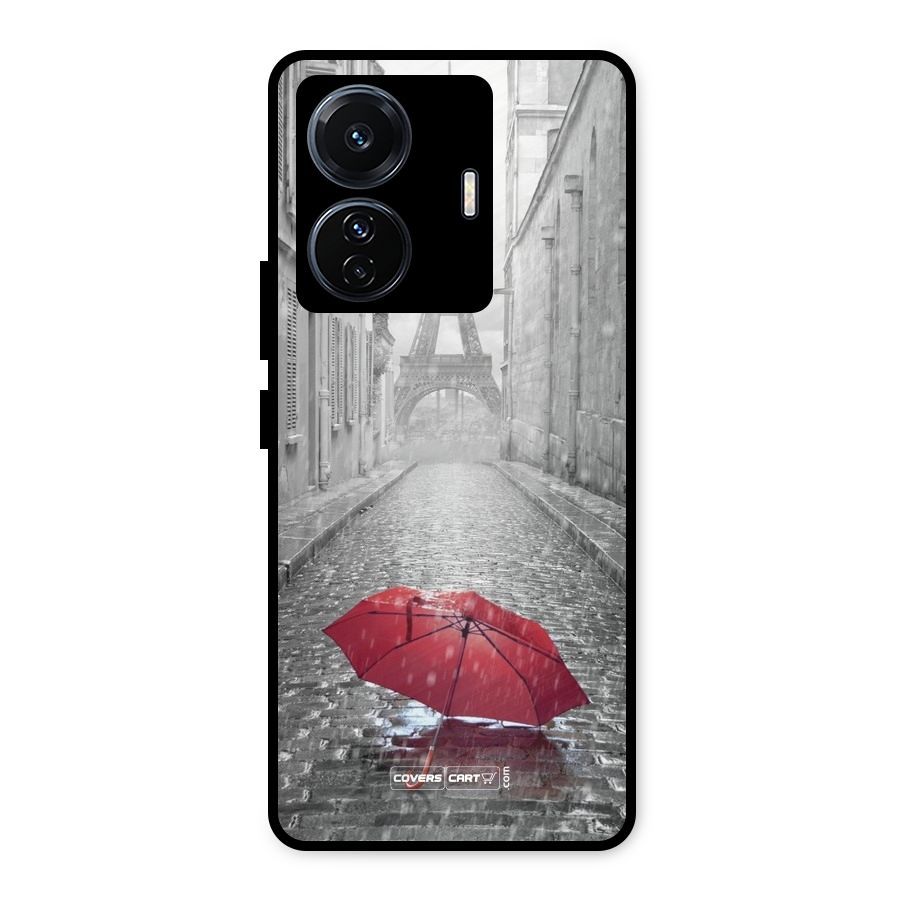 Umbrella Paris Metal Back Case for iQOO Z6