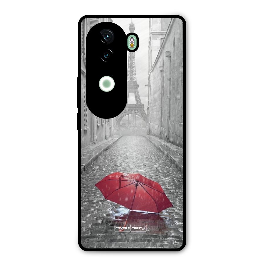 Umbrella Paris Metal Back Case for iQOO Z9s