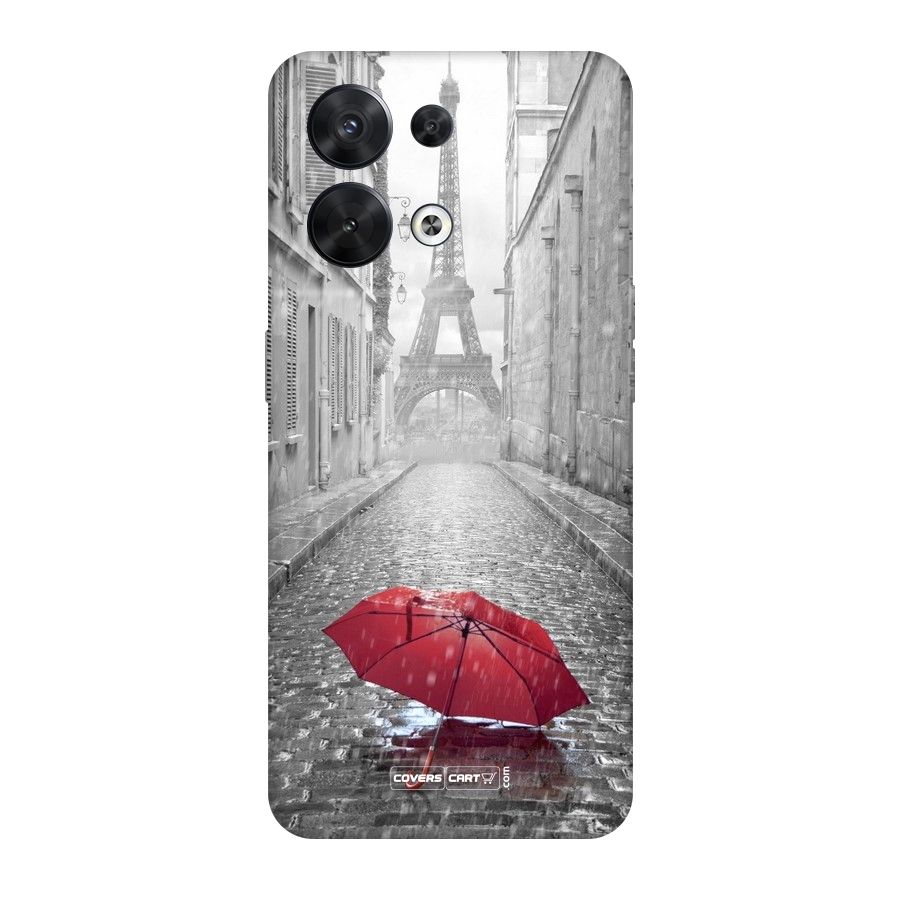 Umbrella Paris Original Polycarbonate Back Case for Oppo Reno8 5G
