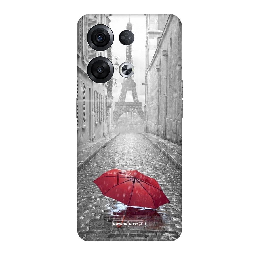 Umbrella Paris Original Polycarbonate Back Case for Oppo Reno8 Pro 5G