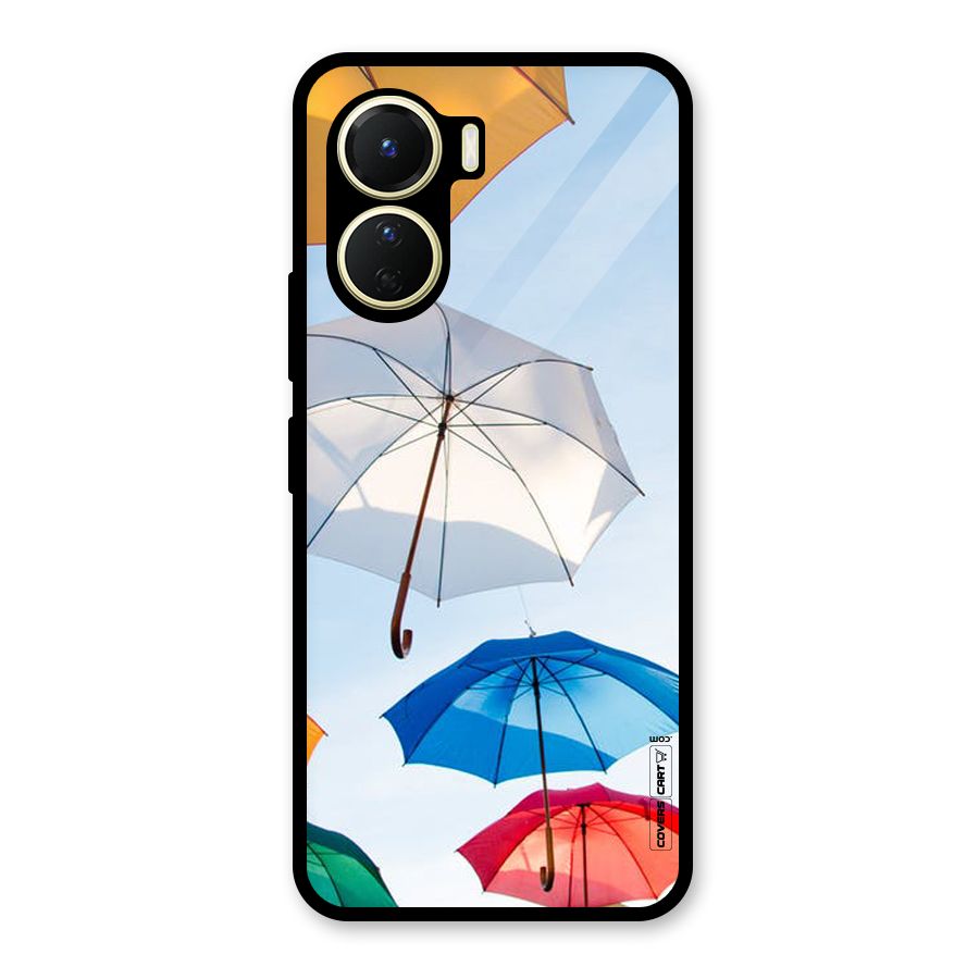 Umbrella Sky Glass Back Case for Vivo Y56