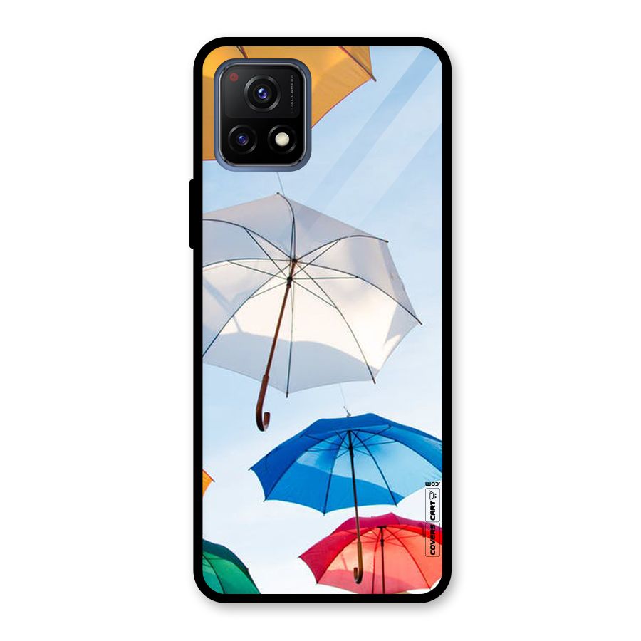 Umbrella Sky Glass Back Case for Vivo Y72 5G