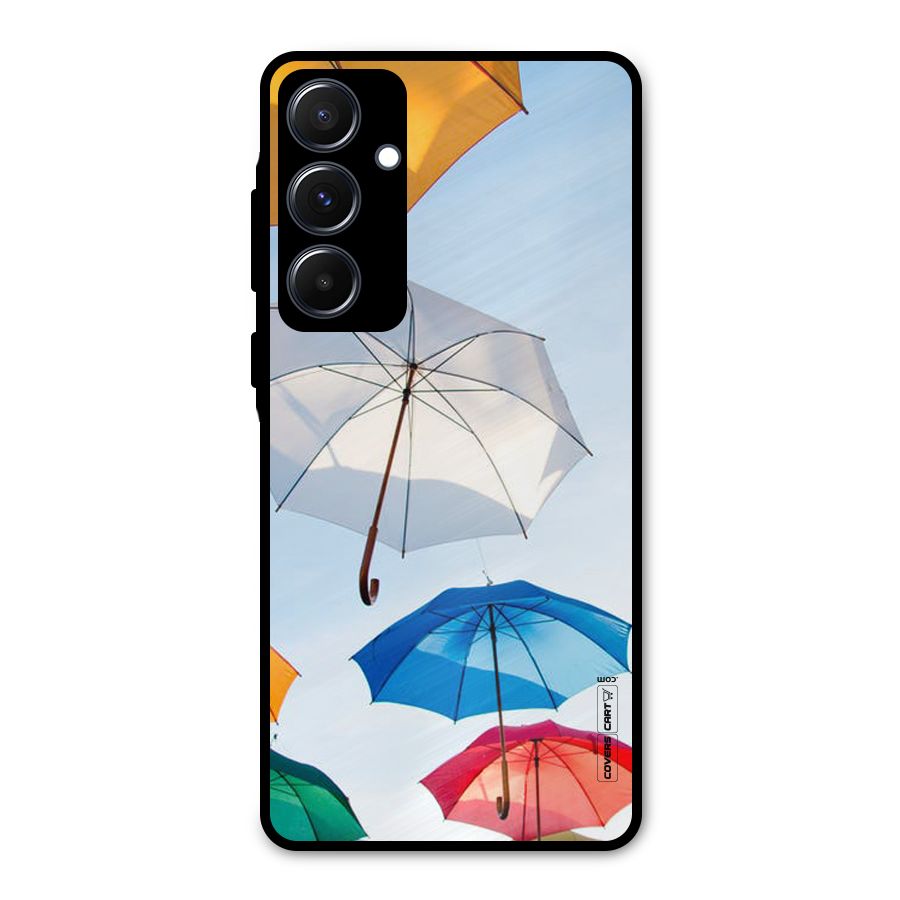 Umbrella Sky Metal Back Case for Galaxy A55