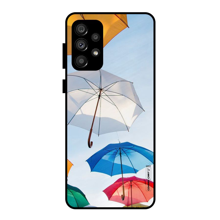 Umbrella Sky Metal Back Case for Galaxy A73 5G