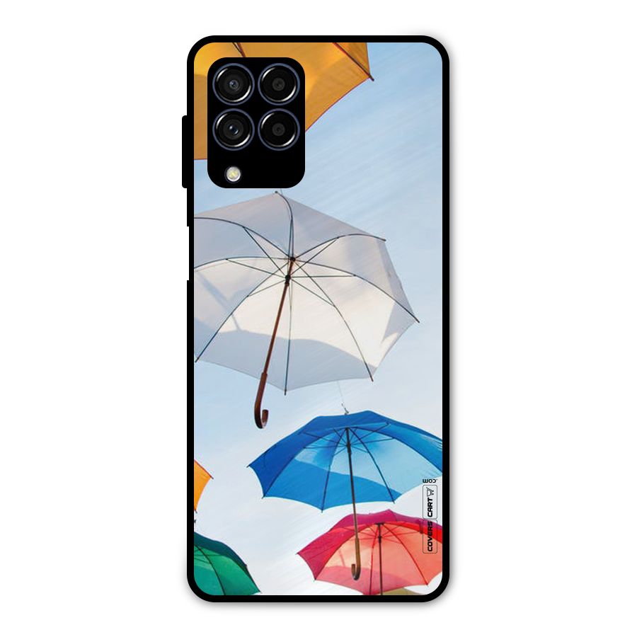Umbrella Sky Metal Back Case for Galaxy M53 5G