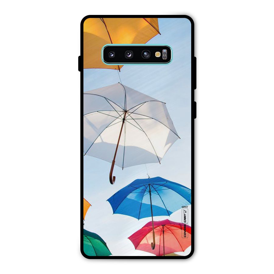 Umbrella Sky Metal Back Case for Galaxy S10 Plus