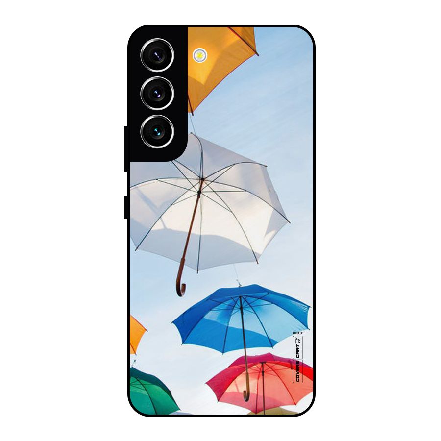 Umbrella Sky Metal Back Case for Galaxy S22 5G