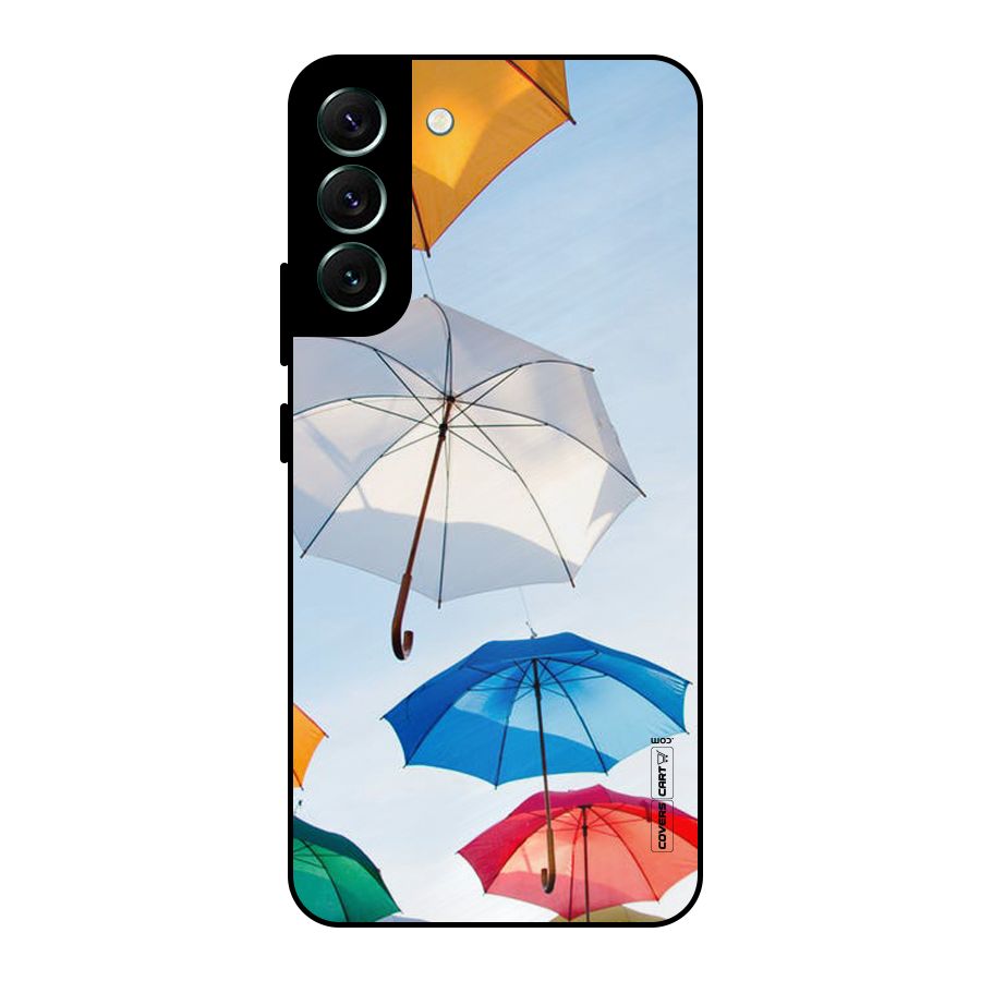 Umbrella Sky Metal Back Case for Galaxy S22 Plus 5G