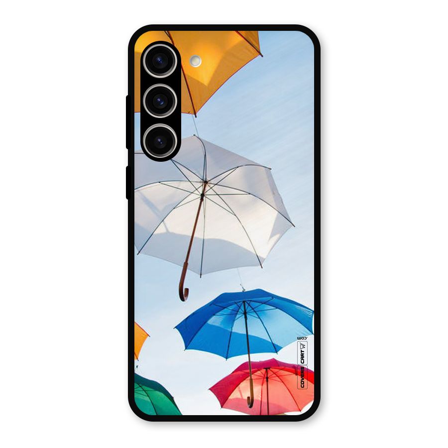 Umbrella Sky Metal Back Case for Galaxy S23 Plus