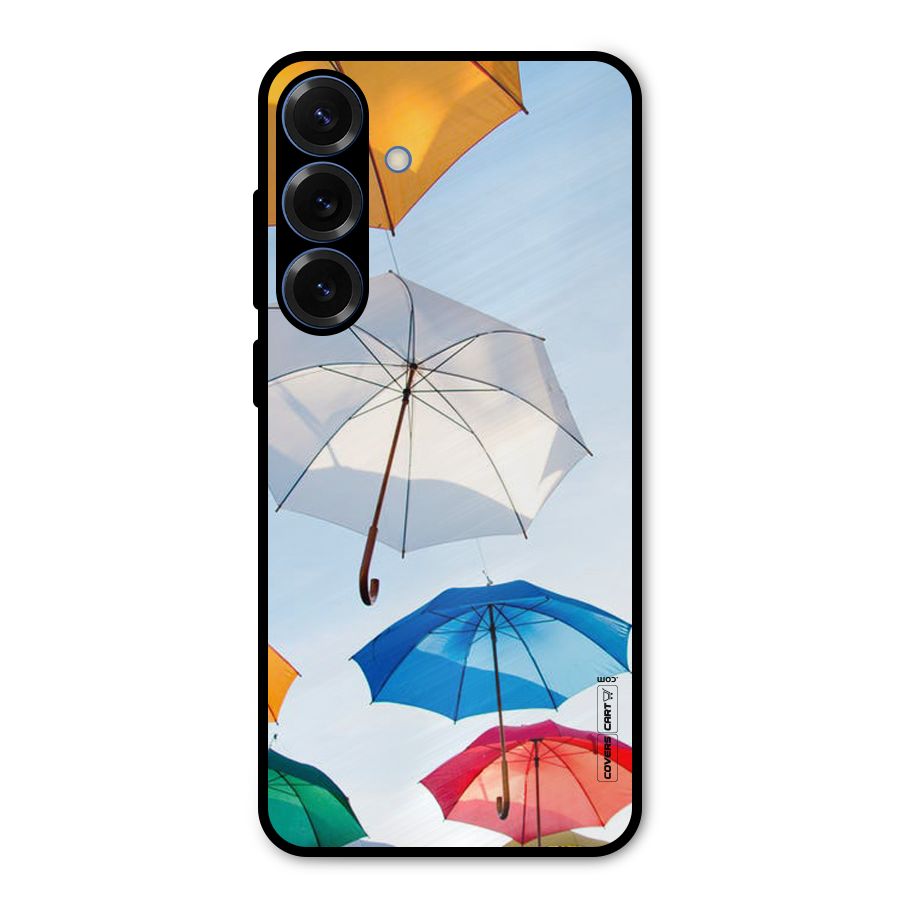 Umbrella Sky Metal Back Case for Galaxy S25 Plus