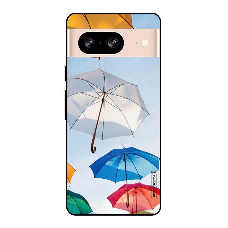 Umbrella Sky Metal Back Case for Google Pixel 8