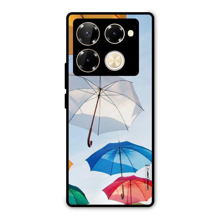 Umbrella Sky Metal Back Case for Infinix Note 40 Pro Plus