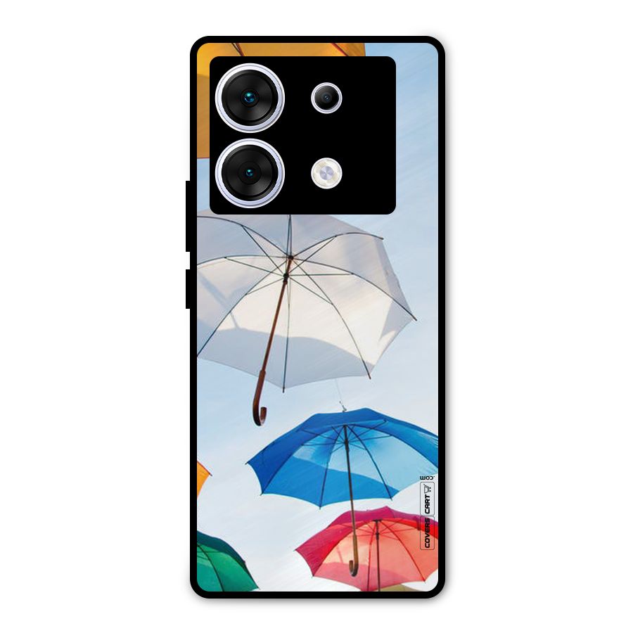 Umbrella Sky Metal Back Case for Infinix Zero 30 5G